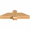 Ekena Millwork Eugene Smooth Timber Gable Bracket, Western Red Cedar, 36"W x 10"H x 5 1/2"D x 5 1/2"F, 7/12 Pitch GBW036X10X0606EUG00SWR - alternate 5